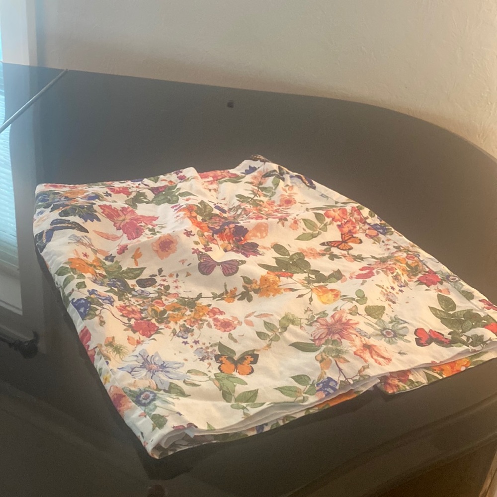 Loft floral skirt size 2